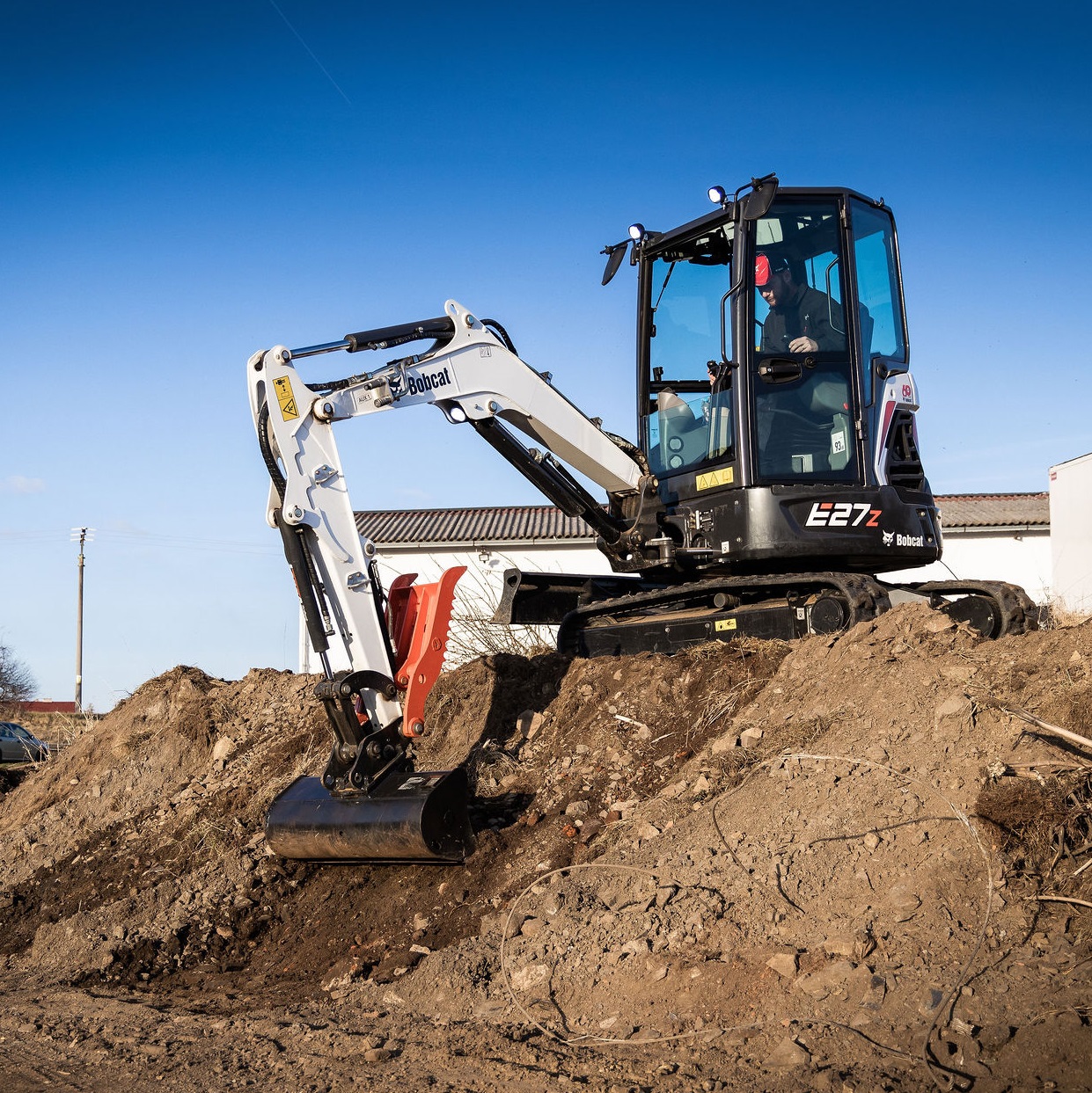 Bobcat E27z, Bagger