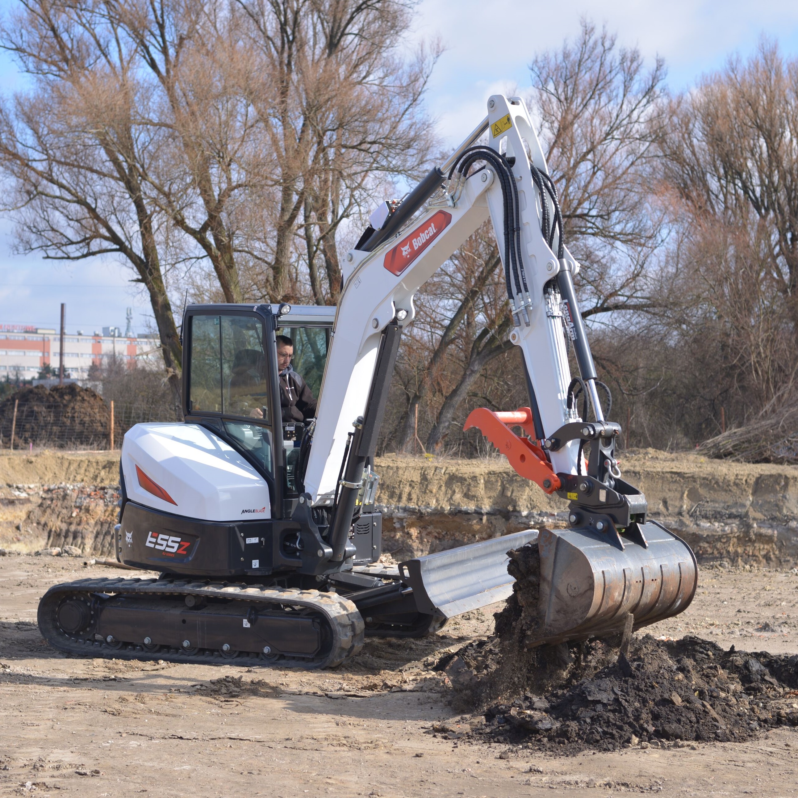 Bobcat E55z, Bagger