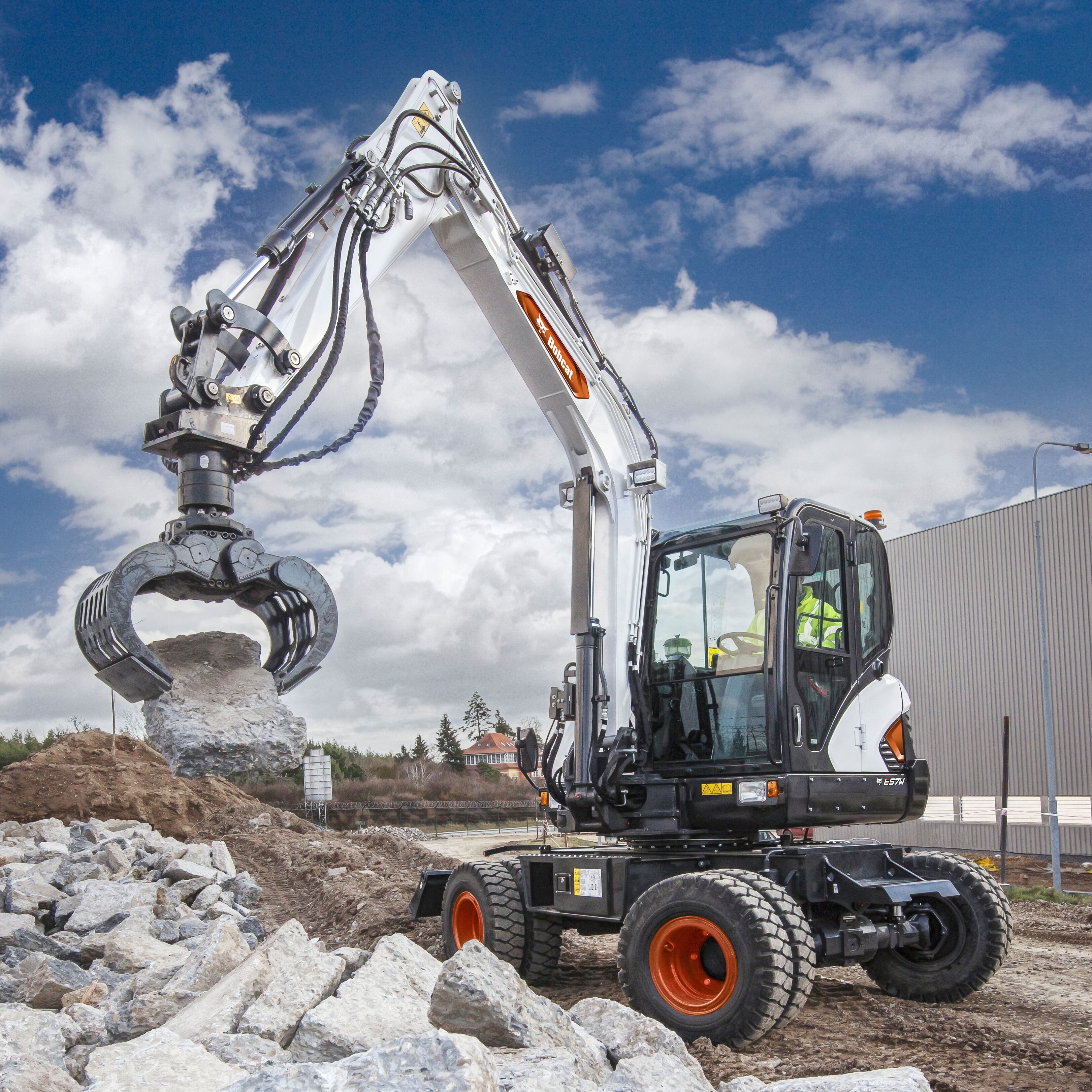 Bobcat E57W, Bagger