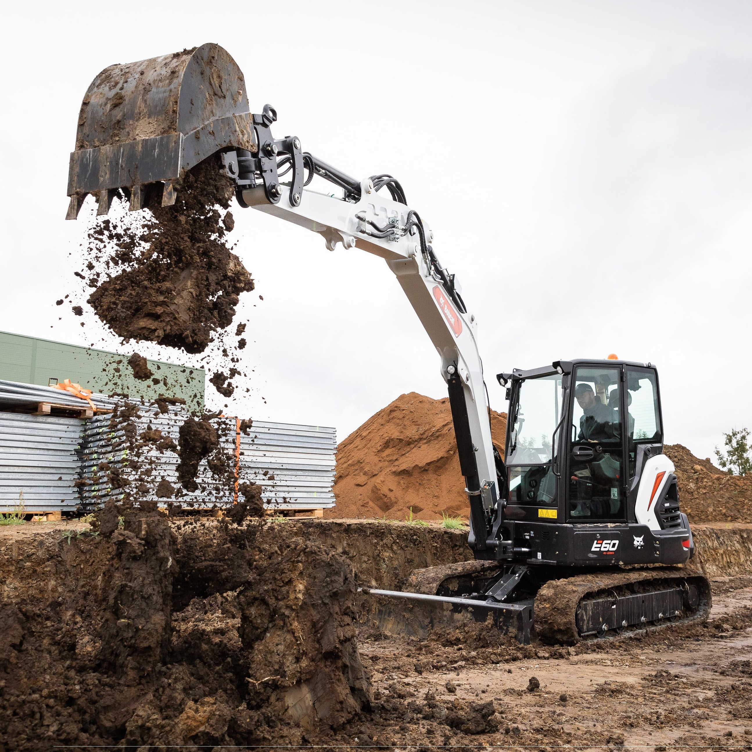 Bobcat E60, Bagger